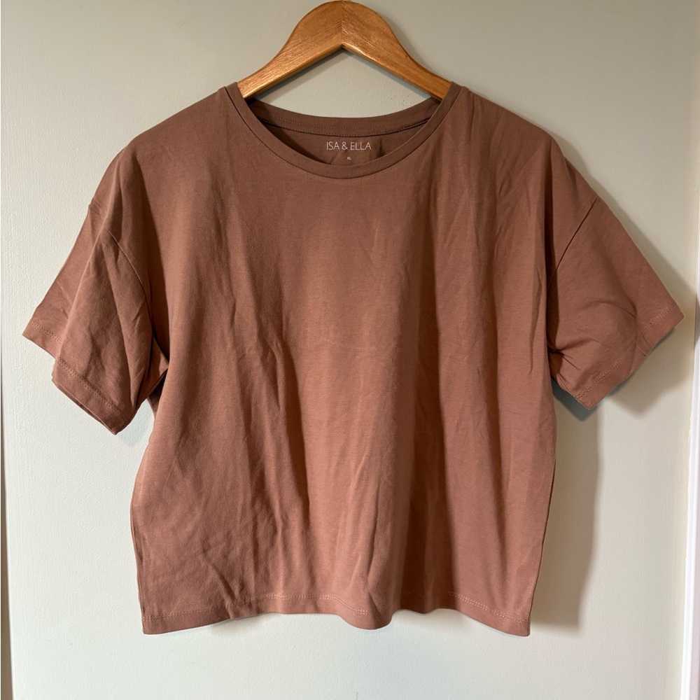 Women’s Isa & Ella 100% Organic Cotton Crop T-Shirt XL